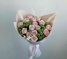 Букет цветов из:  Розы и Хризантемы в Стремилово