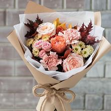 Букет цветов из:  Гвоздики, Хризантемы и Розы в Стремилово