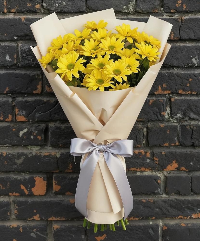 Букет цветов из: Хризантемы в Стремилово