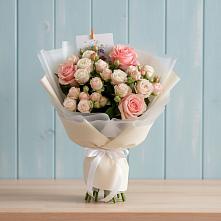 Букет цветов из:  Розы в Стремилово